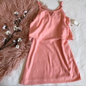 Bar III Peach Pink Dress, size Small